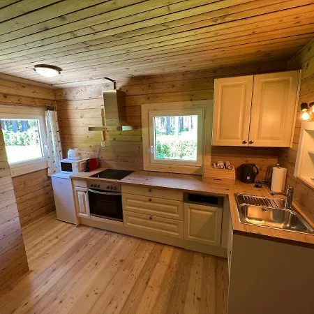 Waldchalet Am Eichhof Dağ evi *