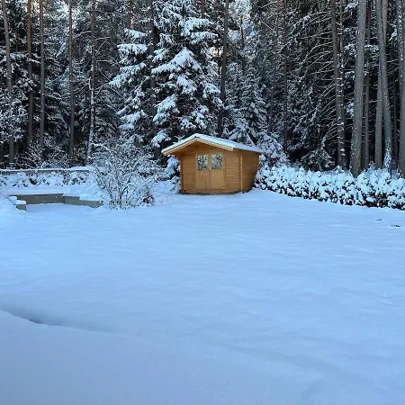 Waldchalet Am Eichhof Dağ evi